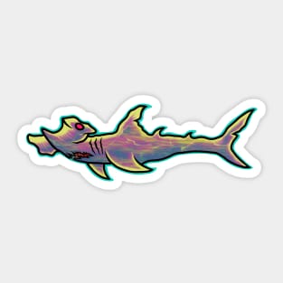 Zap Hammerhead Sticker